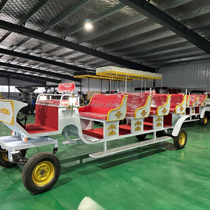 Carruaje de exhibición europeo, carroza real para bodas, carro de pasajeros para parques y turismo - Product Image 5