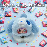 Figurine Anime Samuel Animal Party en PVC avec Miroir de Maquillage et Porte-clés, Boîte Mystère, Échelle 1/6, Emballage Original, Produit Fini pour Garçons 12 ans et plus
