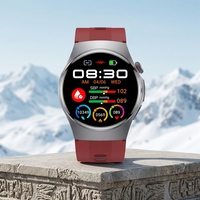 Reloj Inteligente 2026 Personalizable S201IP66, Resistente al Agua, con Bomba de Aire, Bluetooth, Seguimiento de Actividad Diaria, Cuidado de Personas Mayores