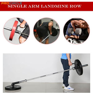 La3016 Gym Barbell Landmijn Gehechtheid Enkele Arm Landmijn Rij Deadlift Squat Core Kracht Workout Handvat - Product Image 2