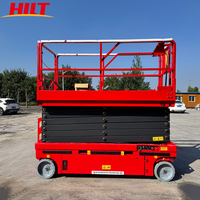 Plateforme élévatrice à ciseaux électriques de haute qualité Ali, hauteur de 4 m à 20 m, pour les besoins de levage dans la construction, l'agriculture et l'atelier