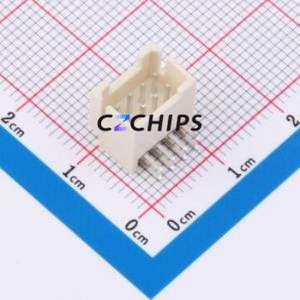 ZX-PHB2.0-2-4PWZ Wire-to-Board Pin Header Bent Lead Through Hole,P=2mm Connector 2x4P 2mm Right Angle Insert PHB - Product Image 1
