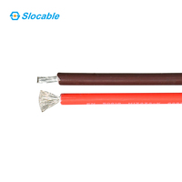 Slocable TÜV-Standard XLPE/XLPO Isoliertes Verzinntes Kupferkabel Solar-PV-Kabel 2,5mm 14AWG für Solar-PV-Systeme