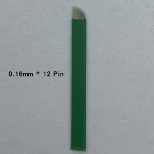 Xtremely Mỏng 0.16Mm Nano Lưỡi Củ<span class=keywords><strong>a</strong></span> Nhãn Hiệu Lông Mày Hình Xăm Kim Microblading 0.18Mm/0.2Mm Vĩnh Viễn Tùy Chỉnh Sản Phẩm OEM - Product Image 6