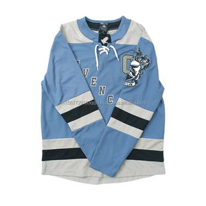 เสื้อฮอกกี้น้ำแข็งสไตล์วินเทจ ฮิปฮอป สเก็ตบอร์ด สตรีทแดนซ์ แขนสั้น ระบายอากาศได้ดี ทรงหลวม สวมใส่สบาย พร้อมโลโก้แบบกำหนดเอง - Product Image 1