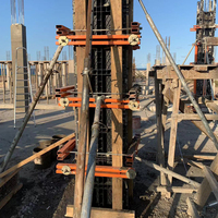 Panneau de coffrage en plastique haute résistance, taille réglable, assemblage rapide, système de coffrage réutilisable pour la construction