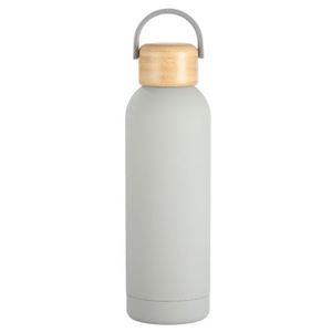 Botella de Agua Deportiva Aislada de Acero Inoxidable con Asa, Boca Pequeña, Recubrimiento de Goma, 350 ml, 500 ml, 750 ml, 1000 ml - Product Image 4