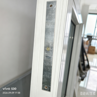 Fenêtres en PVC/UPVC, cadre en vinyle, étanches, résistantes au vent, ignifuges, design moderne, isolation thermique, adaptées à la maison et au bureau