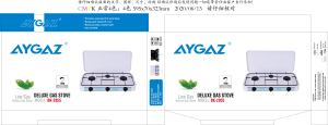 Brûleur à gaz Triple 4 pouces de grande qualité, réchaud de camping en émail - Product Image 4