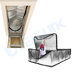 Couverture de <span class=keywords><strong>porte</strong></span> d'isolation de <span class=keywords><strong>grenier</strong></span> Tente de chaleur de <span class=keywords><strong>grenier</strong></span> imperméable thermique - Product Image 3
