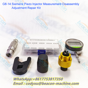 Probador de inyector <span class=keywords><strong>Common</strong></span> <span class=keywords><strong>Rail</strong></span>, herramienta de desmontaje de medición de inyección piezoeléctrica, Kit de reparación, cuña de ajuste de elevación de armadura - Product Image 5