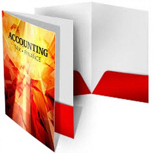 Porte-documents promotionnel en papier A4 à double poche, dossier de présentation d'entreprise, porte-bon de réduction, porte-fichiers de caisse avec 2 fentes - Product Image 6