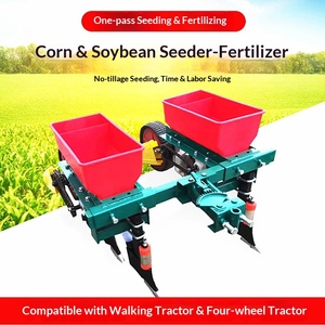 Vehículo de cuatro ruedas con sembradora de maíz, sembradora manual de cinta para siembra directa, aplicador de fertilizante para soja - Product Image 5