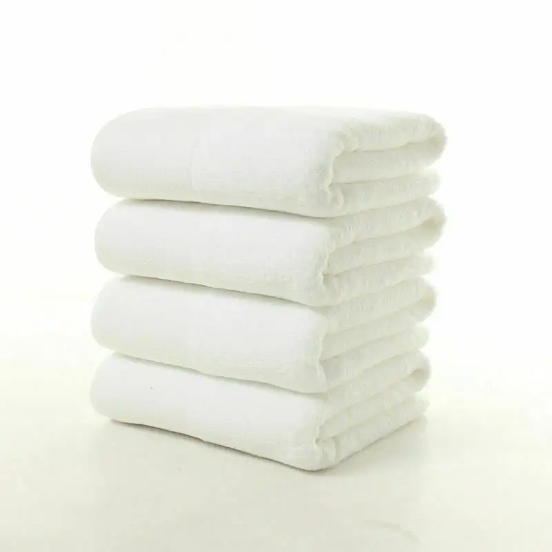 High Quality Ultra Soft Towels Microfiber Suppliers Hilton Egyptian Plush Hotel White 100 Cotton Bath And Face Towel Set