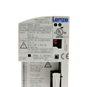 ส่วนประกอบอัตโนมัติทางอุตสาหกรรม LenzeE82EV371K2C รุ่นใหม่ โมดูล PLC/HMI/อุตสาหกรรมพีซีคุณภาพสูง - Product Image 3