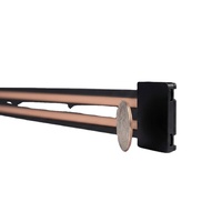Ruban magnétique flexible, bande électrique souple et fine, rail de guidage électrique pour étagère, rail LED découpable à l'envi