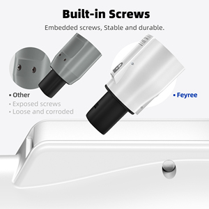 Feyree อะแดปเตอร์ชาร์จ Type2เป็น nacs EV 32A 7kW 1เฟส IEC62196-2กับขั้วต่อ nacs พร้อมปุ่มปิดเครื่องสำหรับยานพาหนะไฟฟ้า - Product Image 3