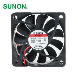 SUNON MF60152V1-1000C-A99 Electric ODM/OEM <b>Plastic</b> 60x60x15mm 24VDC 75mA 2.02W 4700RPM 26.4CFM Vapo Bearing Axial Cabinet Fan - Product Image 1