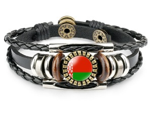 Cổ Điển Retro Châu Âu Quốc Gia Cờ Mô Hình Vòng Đeo Tay Từ Croatia Khuyến Mại Cờ & Biểu Ngữ - Product Image 4