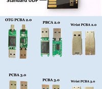Puce flash USB UDP étanche, haute qualité, usine, 32 go 64 go 4 go, clé USB 2.0 3.0