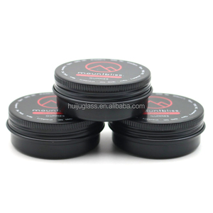 Envases cosméticos vacíos 20G 30g 60g plata oro negro metal aluminio vela tarro lata para cosméticos - Product Image 5