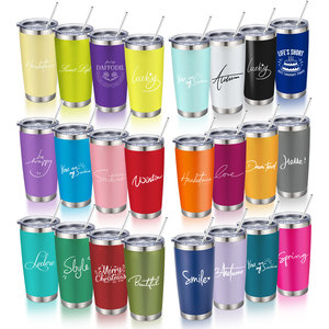 Verre à bière classique de 20 oz OEM/ODM avec sublimation, style canette, pour fêtes - Product Image 1