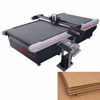 Plotter de Corte CNC Multifunción RUK, Cortadora Automática de Cama Plana para Papel, Cartón y Láminas de Adhesivos