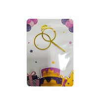 Fournitures de fête d'anniversaire personnalisables décorations de gâteau Cupcake et formes de chiffres bienvenue OEM/ODM