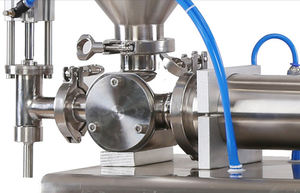 เครื่องบรรจุของเหลวแบบขวดไฟฟ้าชนิดใช้ลมแบบแมนนวล หัวเดียว - Product Image 3