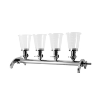 Système de filtration multi-têtes TOONE TW-FIT04 de qualité industrielle en acier inoxydable 304, protection IP55, haute précision 0,5 %, testé