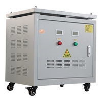 Transformateur de puissance toroïdal CE triphasé 440V 380V, élévateur/abaisseur de tension, type sec, bobinage en cuivre, efficacité 98%