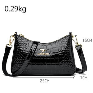 Sacs à Main en cuir De luxe pour femmes, sacs De styliste De Style De <span class=keywords><strong>Marque</strong></span>, sacoches d'été De couleur unie pour dames, Sac à bandoulière pour femmes - Product Image 2