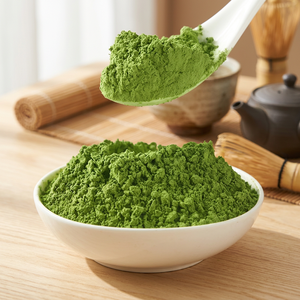 Té verde japonés orgánico Uji matcha de primera calidad, grado ceremonial, té instantáneo, polvo de té verde molido a mano. - Product Image 1