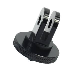 Adaptador de montaje de mini trípode con tornillo de 1/4 pulgadas para Hero 9 8 7 6 Session <span class=keywords><strong>SJCAM</strong></span> <span class=keywords><strong>SJ4000</strong></span> Xiaomi Yi accesorio de cámara de acción - Product Image 4