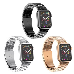 Braccialetto stile giubileo da 22mm ostriche Flex cinturino in metallo nero e <span class=keywords><strong>argento</strong></span> per Tissot <span class=keywords><strong>Cartier</strong></span> Santos Rolex - Product Image 1