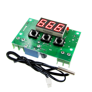 XH-W1301 Bảng điều khiển cài đặt kỹ thuật số thông minh điều khiển nhiệt độ 12V điều khiển nhiệt độ-50 ~ 110 độ chính xác 0.1 - Product Image 1