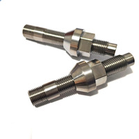Kit de conversion de goujons de roue en titane Gr5 à tête hexagonale M14 1,5 mm Ti64 pour BMW/Audi/ (Fabriqué en Chine)