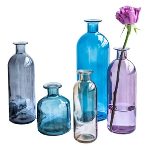 Hot Selling Apotheker Glas Vazen Wedding Decoratieve Middelpunt Kristal & Glazen Vaas
