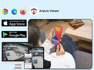Anpviz US Stock Support H.265 8 Channel CCTV DVR AI ระบบตรวจจับมนุษย์และยานพาหนะ พร้อมฮาร์ดไดรฟ์ 2TB 4-in-1 (อนาล็อก/AHD/TVI/CVI) - Product Image 3