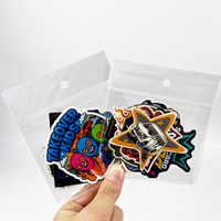 Paquete de Pegatinas de Vinilo Autoadhesivas con Diseños Variados Promocionales, Paquete de Pegatinas Personalizadas Troqueladas