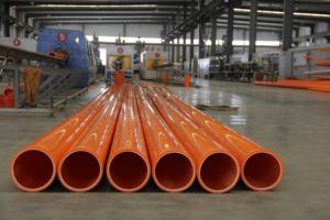 Tubo Mpp CPVC naranja de la mejor calidad y precio competitivo para protección de <span class=keywords><strong>cables</strong></span> subterráneos - Product Image 6