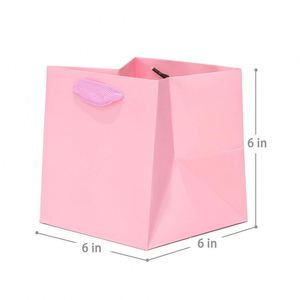 Bolsas de Regalo Elegantes de Papel Kraft con Logotipo Impreso, Reciclables, con Asa, para Bodas, Empaque Sostenible para Recuerdos de Fiesta - Product Image 2
