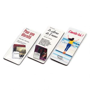 Foldable Unique Promotional Soft Magnetic <b>Bookmark</b> With Lovely Patterns for Teachers, Students, Book Reading Enthusiast - Product Image 2
