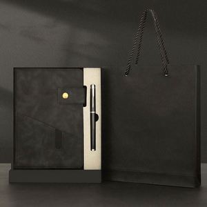 Cadeaux de bureau personnalisés pour les employés, articles promotionnels, ensemble exécutif, carnets A5 avec stylo, ensemble cadeau d'entreprise pour homme - Product Image 3