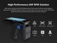 Lector RFID de Mano para Computadora, Escáner Industrial para Almacenes, Más de 1000 Etiquetas por Segundo