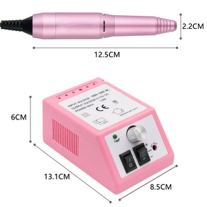 Lime à ongles <span class=keywords><strong>électrique</strong></span> professionnelle perceuse <span class=keywords><strong>manucure</strong></span> acrylique <span class=keywords><strong>pédicure</strong></span> Machine ensemble <span class=keywords><strong>Kit</strong></span> avec 1 paquet de bandes de ponçage - Product Image 6