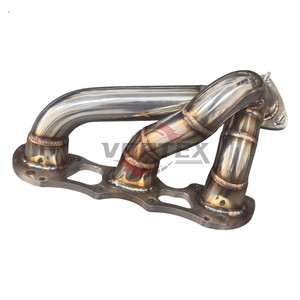 Vortex SS304 Performance Exhaust Headers fits Porsche 911 991.2 Turbo S 3.8T Racing Manifolds Catback Muffler System <b>Kit</b> - Product Image 5