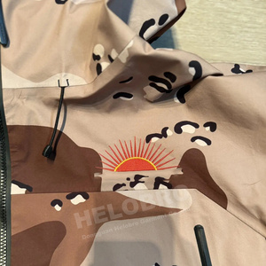 Custom Manufacturer Hooded <strong>Jacket</strong> Polyester Zipper Nylon Camouflage <strong>Camo</strong> Streetwear Wind Breaker Windbreaker <strong>Jacket</strong> for <strong>Men</strong> - Product Image 6