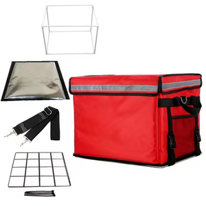 Bolsa Térmica Aislada para Motocicleta, Personalizada, de Alta Calidad, Reutilizable, de Gran Capacidad, Mochila para Entrega de Alimentos, Caja Aislada para Scooter - Product Image 5