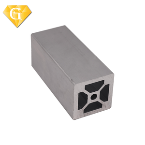 Tubulação de alumínio quadrada personalizada com cantos reforçados para estrutura de montagem do painel <span class=keywords><strong>solar</strong></span> - Product Image 2